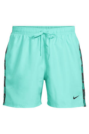 zwemshort Breaker Logo tape 5" Volley turquoise