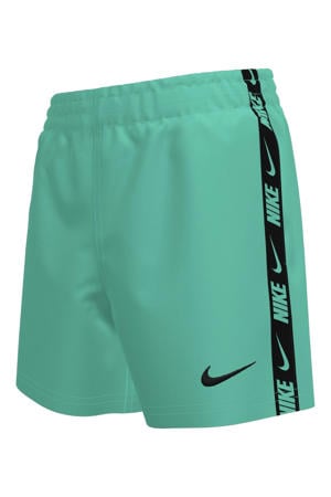 zwemshort Breaker Logo Tape 4" Volley turquoise