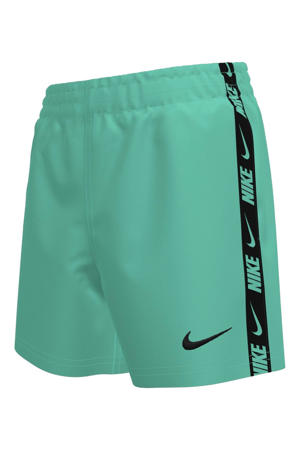 zwemshort Breaker Logo Tape 4" Volley turquoise