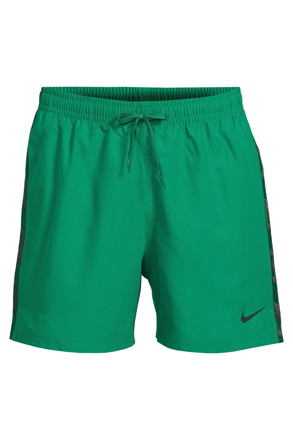 Nike zwemshort Breaker Logo Tape 5" Volley groen