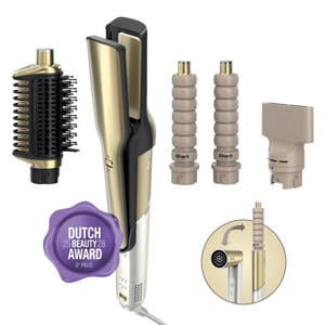 Glam Multistyler - 4-in-1 - voor steil & golvend haar föhn - HD6041SEU
