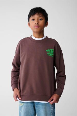 sweater donkerbruin