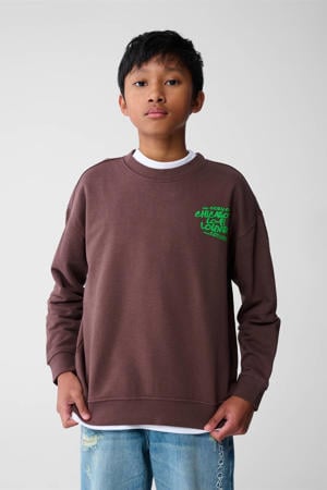 sweater donkerbruin