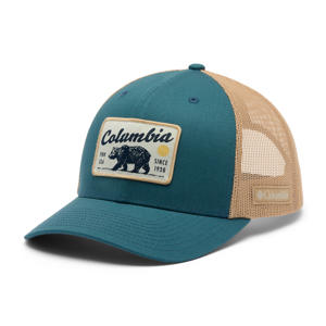 pet Mesh Snap Back blauw/bruin