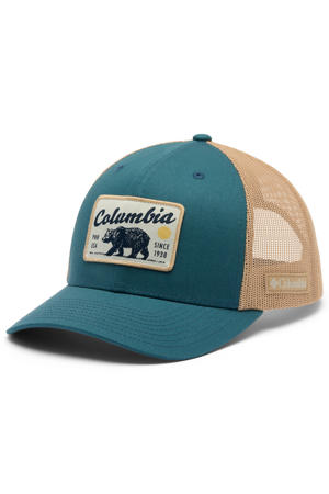 pet Mesh Snap Back blauw/bruin