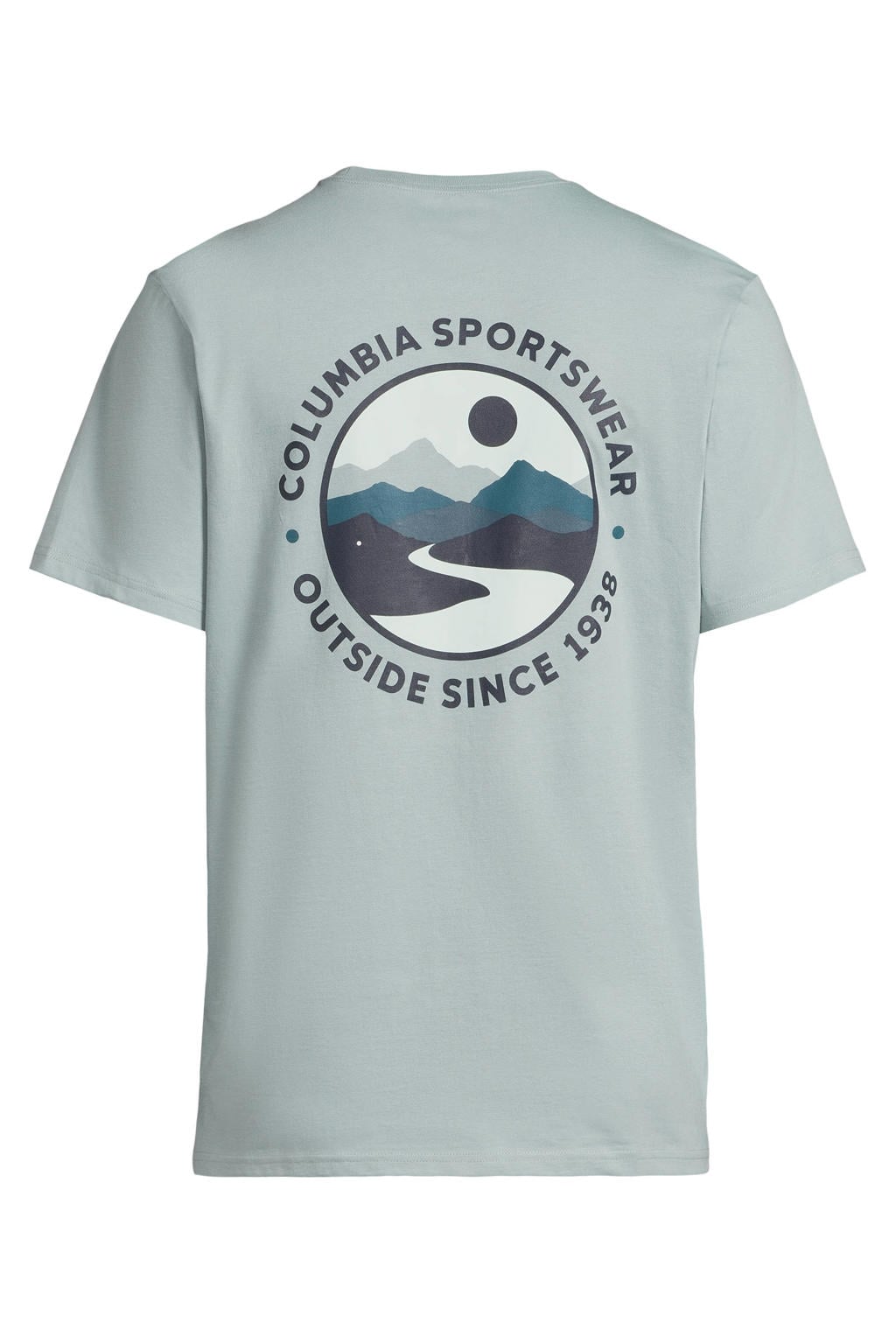 Columbia T-shirt blauw
