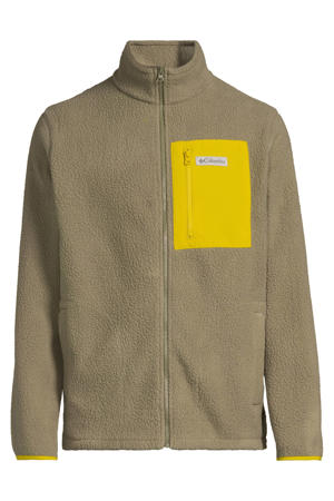 fleece vest groen