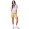 Columbia fleece trui wit/paars/roze/geel