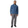 Columbia fleece vest blauw
