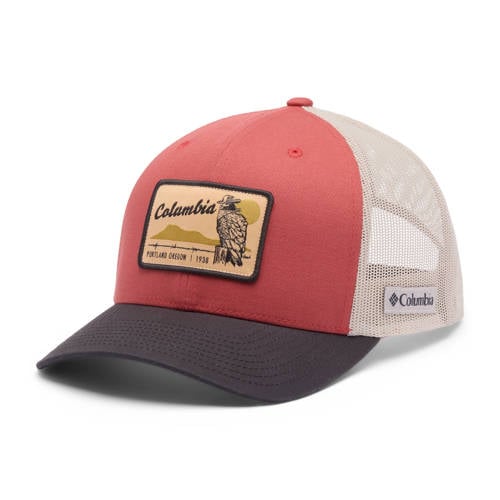 Columbia pet Mesh Snap Back koraalrood/ecru afbeelding