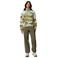 Columbia fleece trui groen/blauw/lila