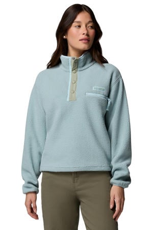 fleece trui Helvetia II licht blauw