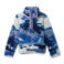 Columbia fleece sweater Helvetia II donkerblauw print