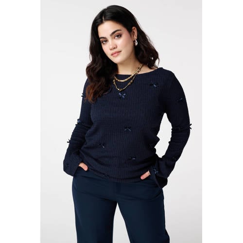 MS Mode top donkerblauw afbeelding