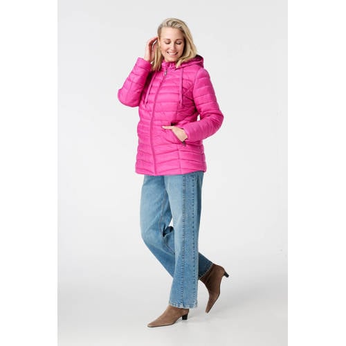 MS Mode gewatteerde jas fuchsia afbeelding