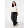MS Mode pullover ecru broderie