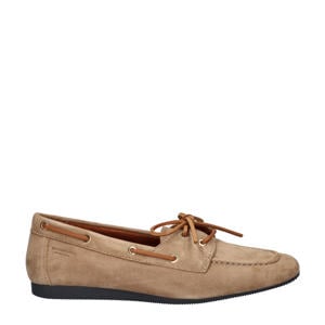 Hillary suède bootschoenen beige