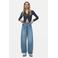 LTB wide leg jeans medium blue denim