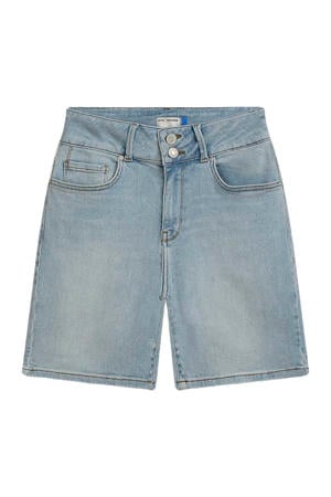 denim regular waist short