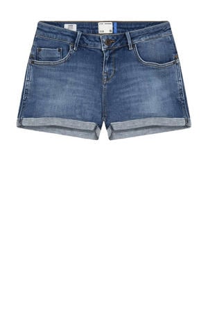 denim regular low waist short