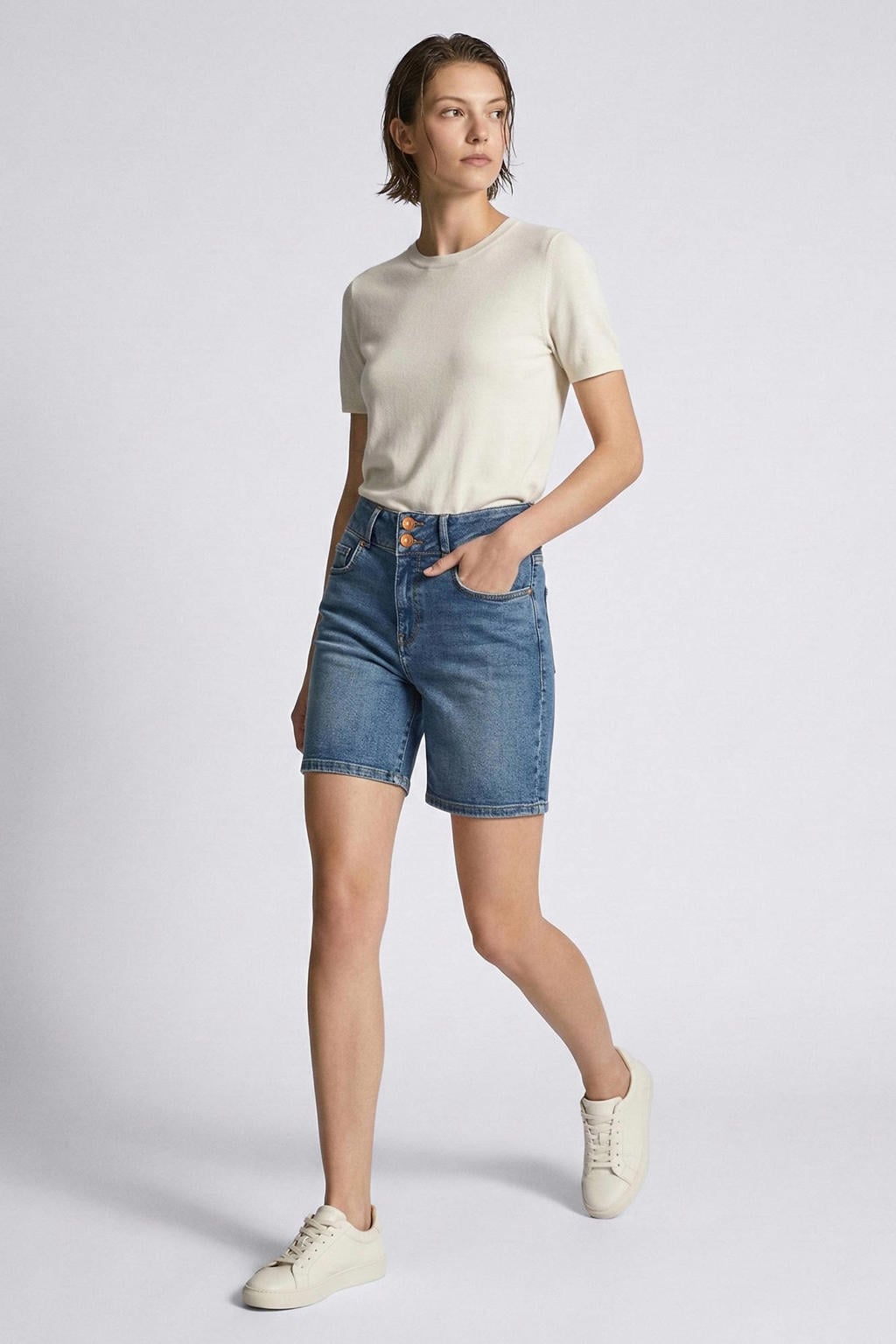 LTB denim regular waist short