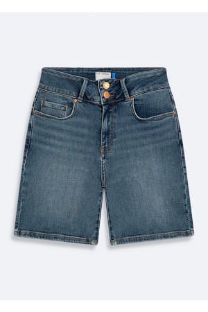 denim regular waist short