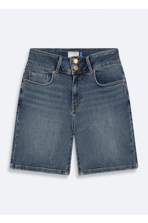 denim regular waist short