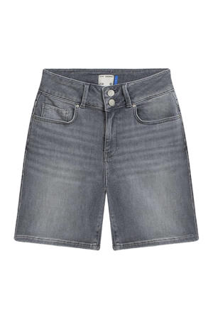 denim regular waist short