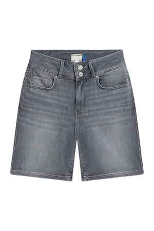 denim regular waist short