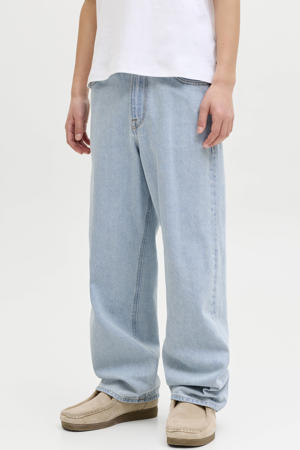 loose fit jeans baggy jeans light blue denim