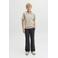 JACK & JONES JUNIOR polo beige fijn gebreid