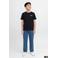 JJ REBEL JUNIOR T-shirt zwart