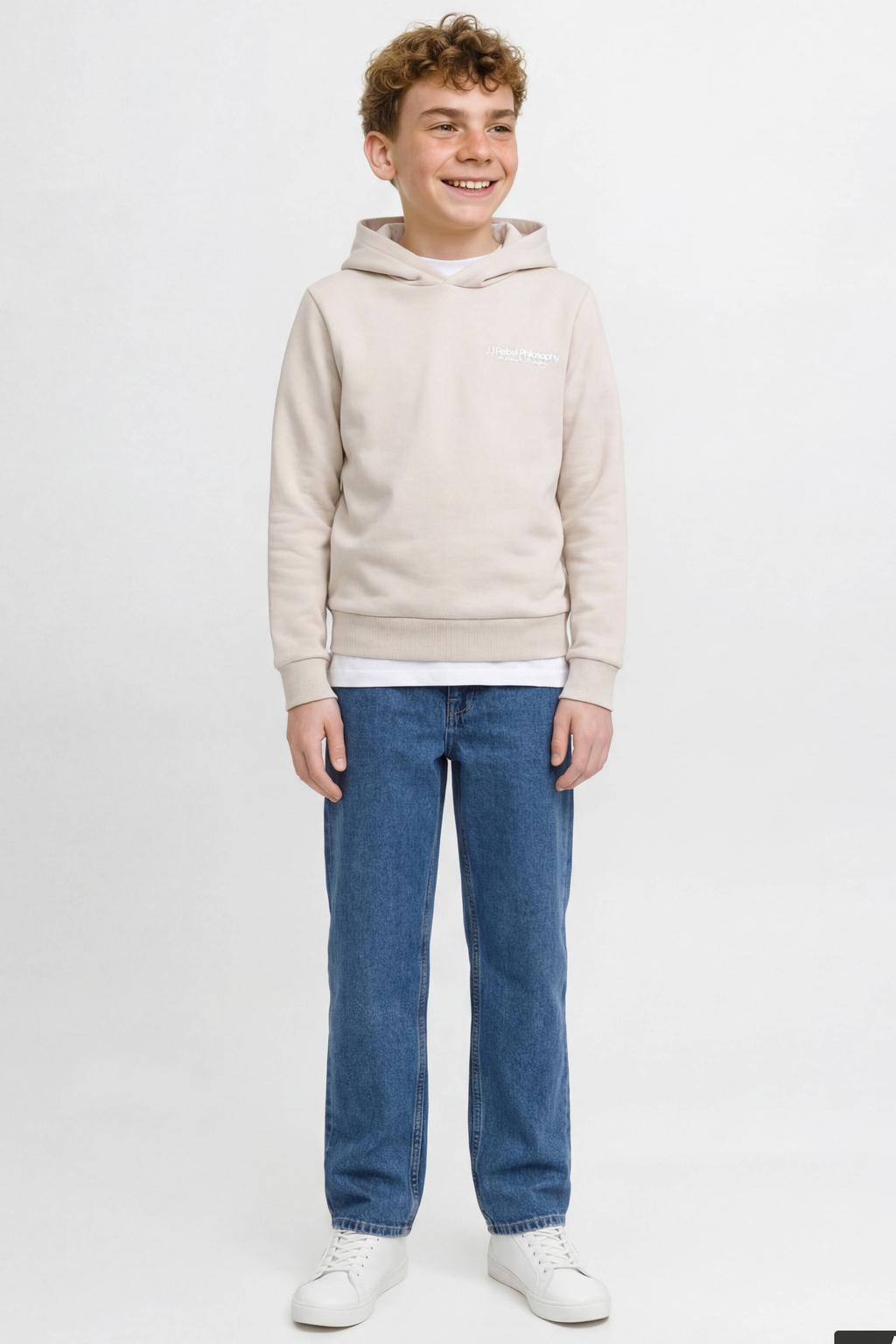 JJ REBEL JUNIOR hoodie beige