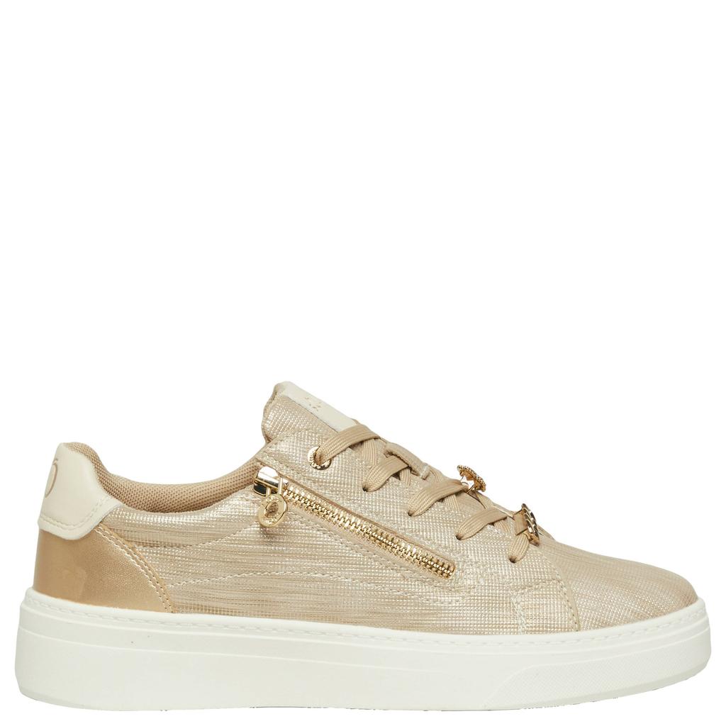 Gouden dames s.Oliver Women Shoes sneakers kleurig van 100% polyurethaan