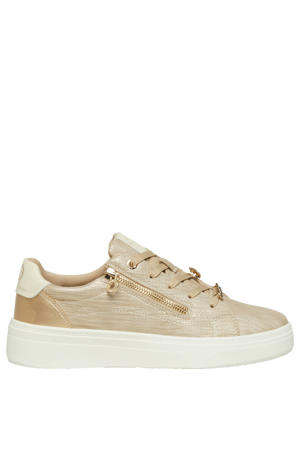 sneakers goudkleurig