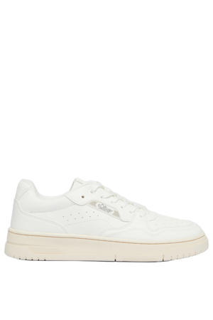 leren sneakers wit