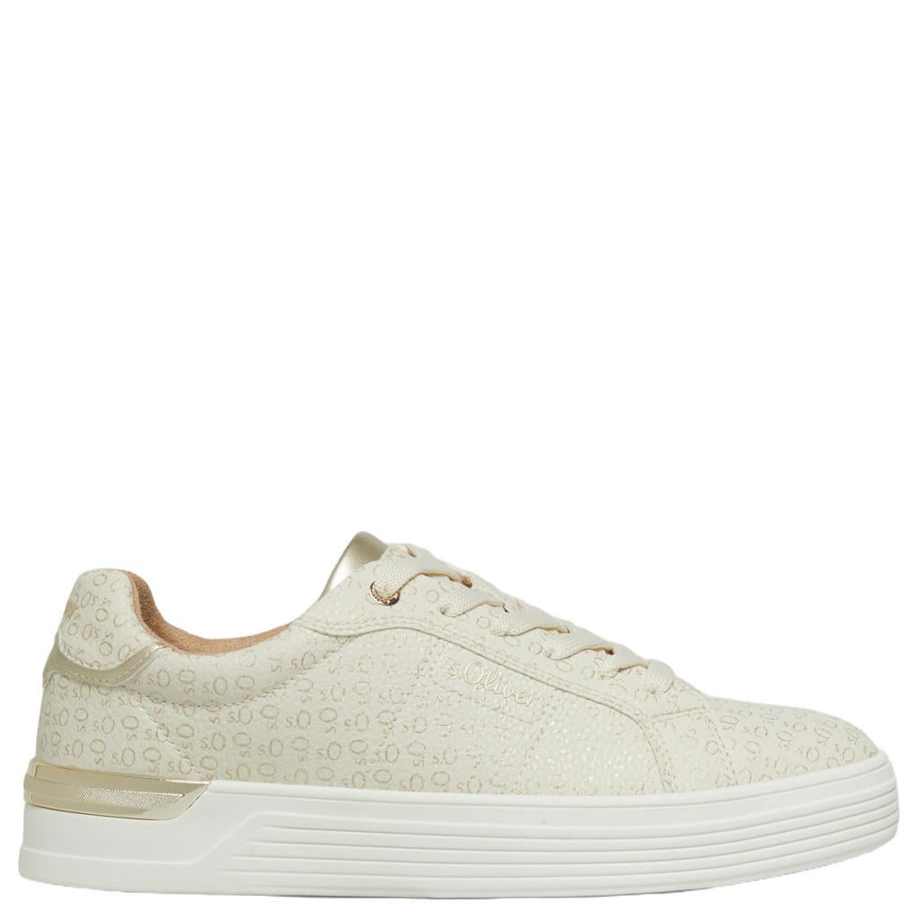 Lichtgroene dames s.Oliver Women Shoes sneakers van 100% polyurethaan
