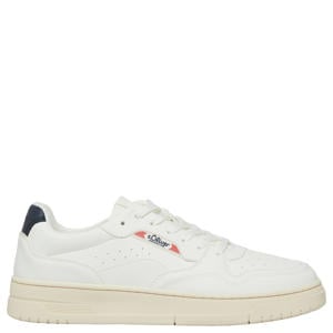 leren sneakers wit