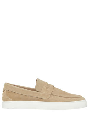 suède loafers beige