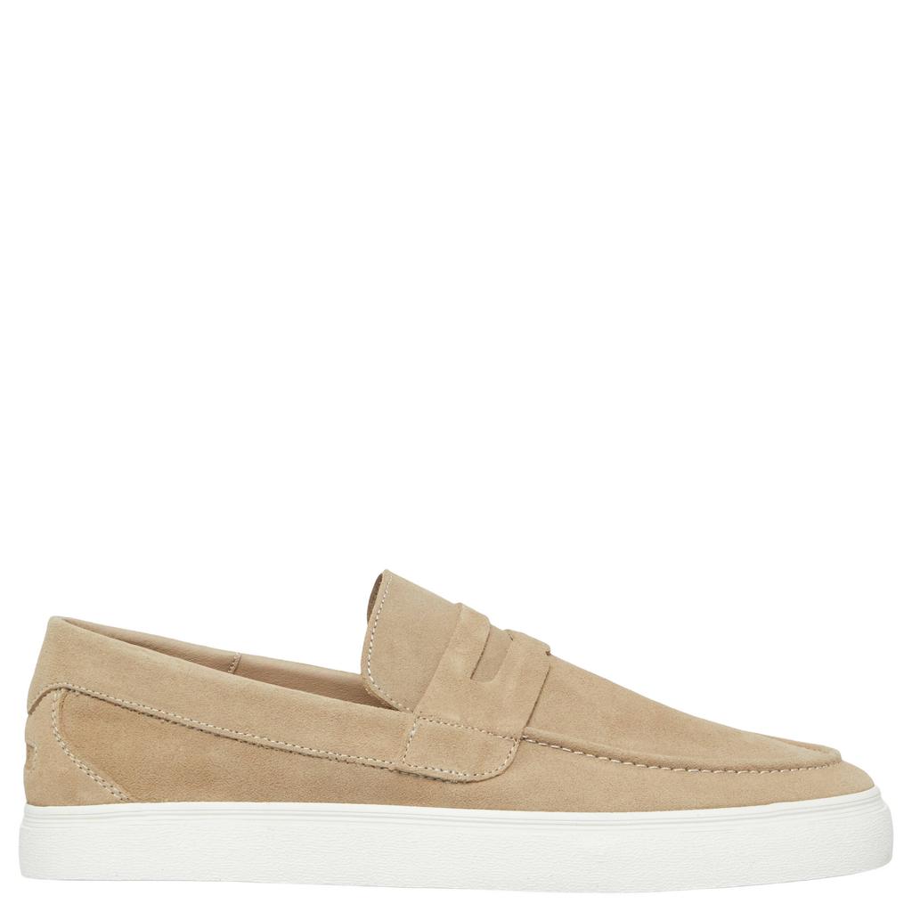 Beige heren s.Oliver Men Shoes suède loafers