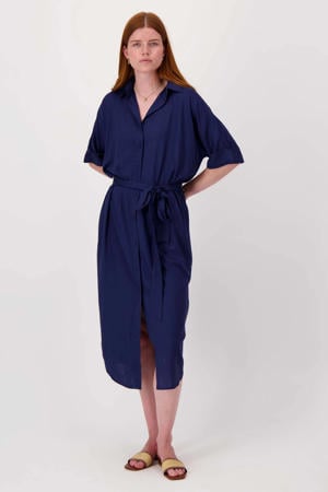 blousejurk donkerblauw