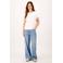 Zusss T-shirt met backprint ecru