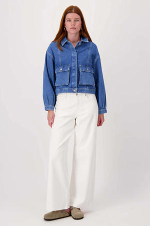 spijkerjas medium blue denim