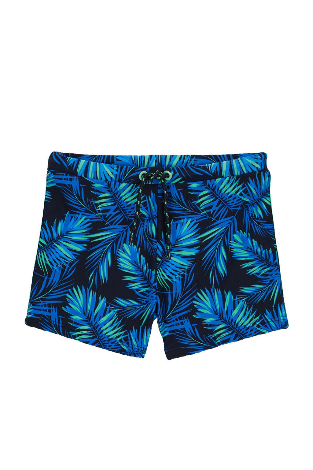 WE Fashion zwemboxer donkerblauw/blauw