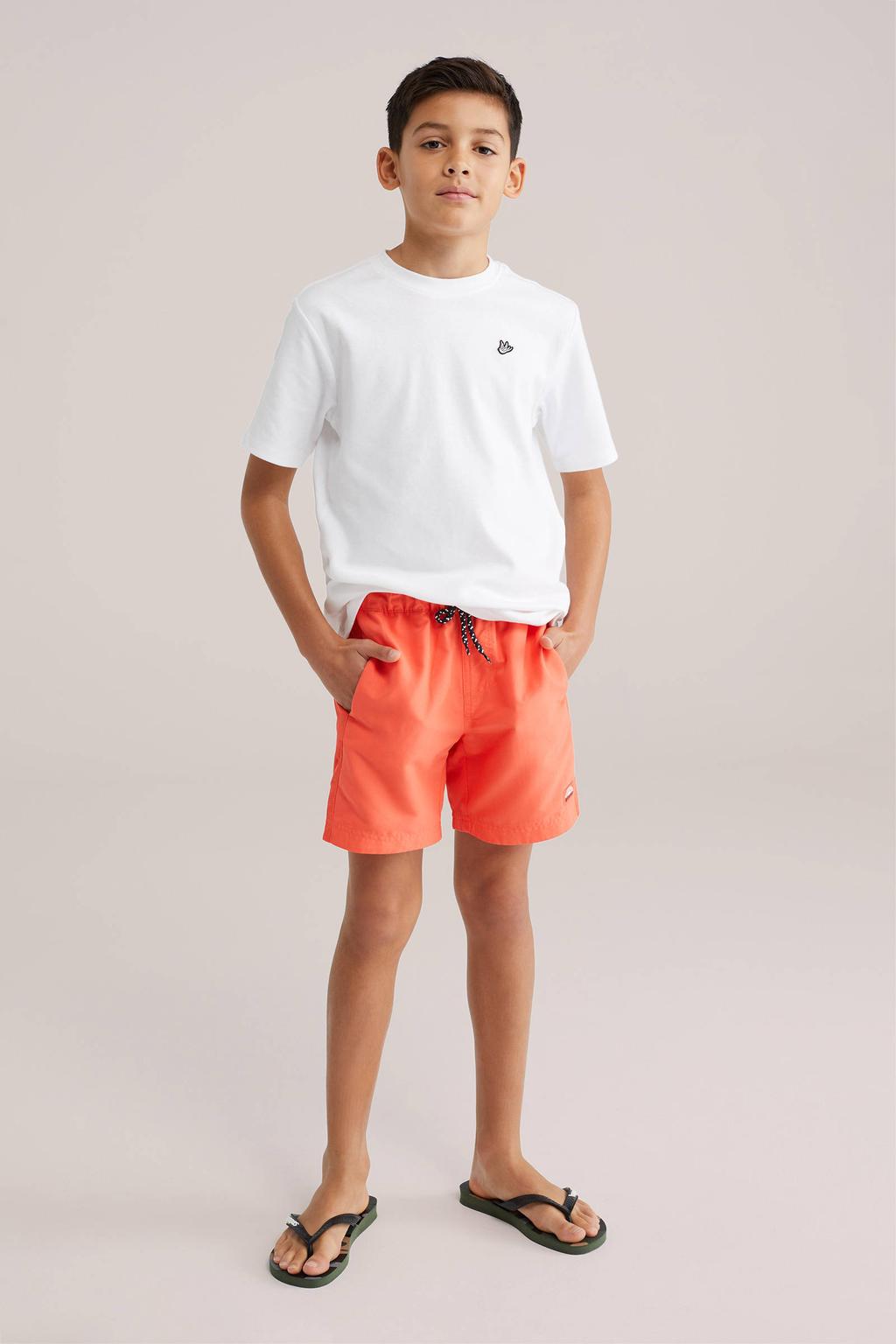 WE Fashion zwemshort oranje