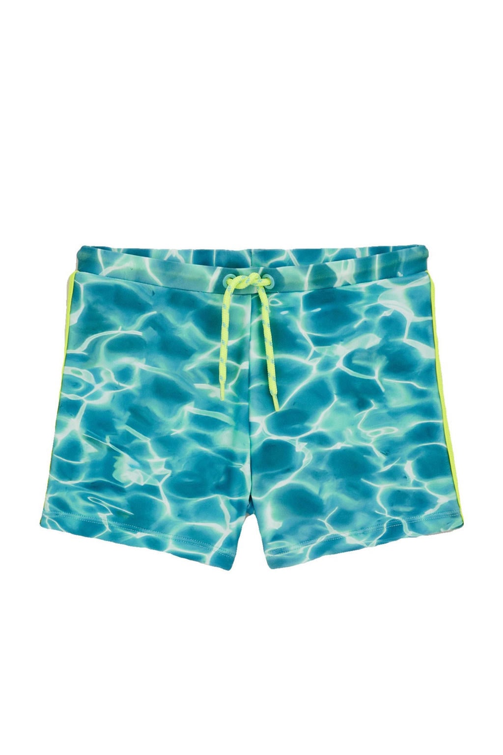 WE Fashion zwemboxer turquoise/lichtblauw