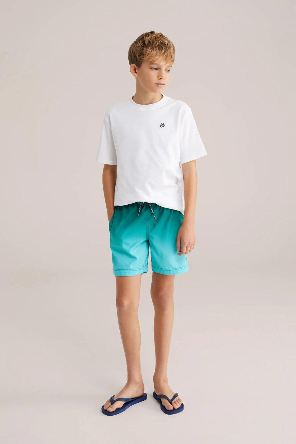 WE Fashion zwemshort turquoise