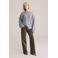 WE Fashion corduroy Wide leg regular waist broek lichtbruin