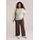 WE Fashion Curve pullover beige