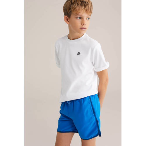 WE Fashion zwemshort blauw